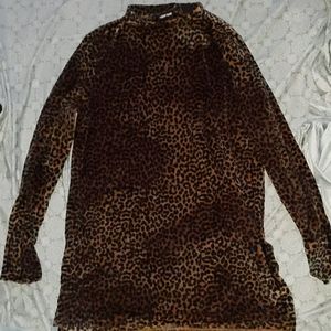 Cheetah Print Long Sleeve